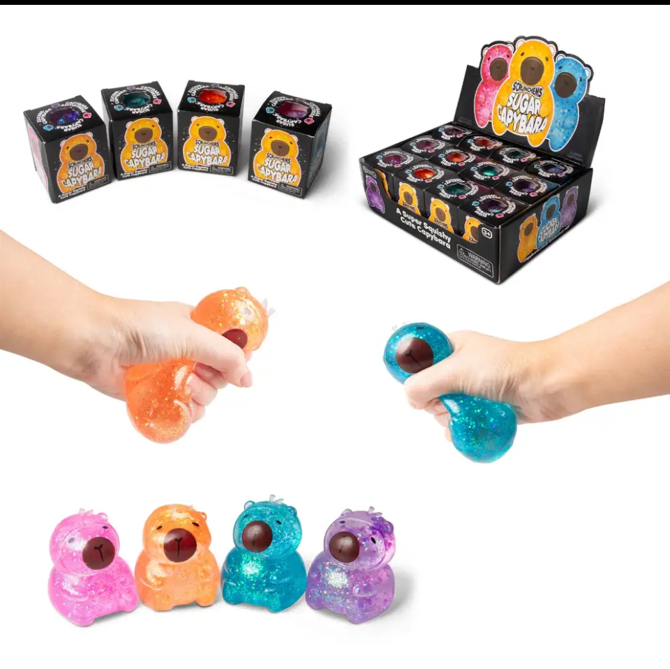 Scrunchems Sugar Capybara Squishy Toy - Preorder