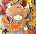 Highland Cow Fall Air Freshie