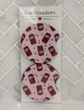 Dr. Pepper Car Coasters