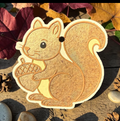 Squirrel Car Air Freshie