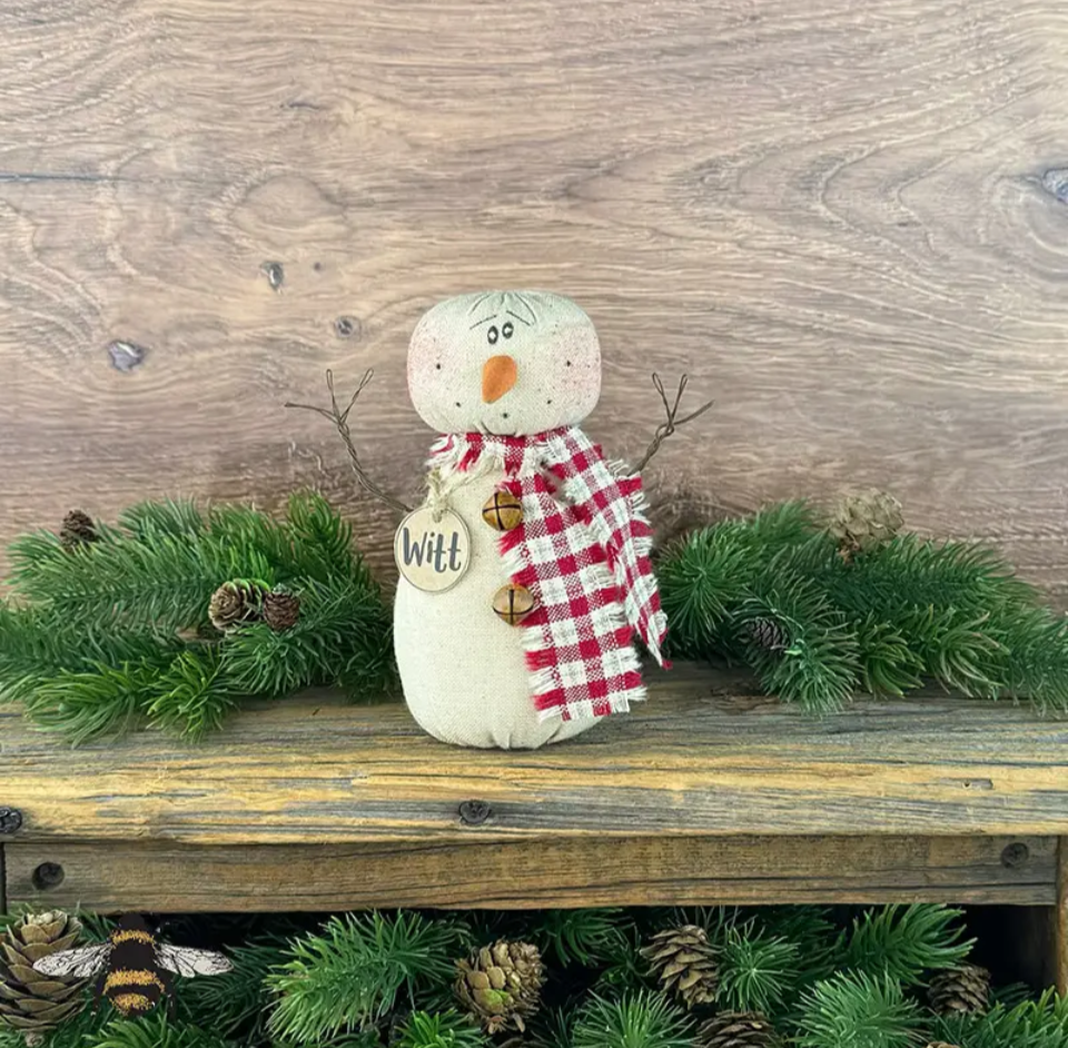 Honey and Me Witt Snowman